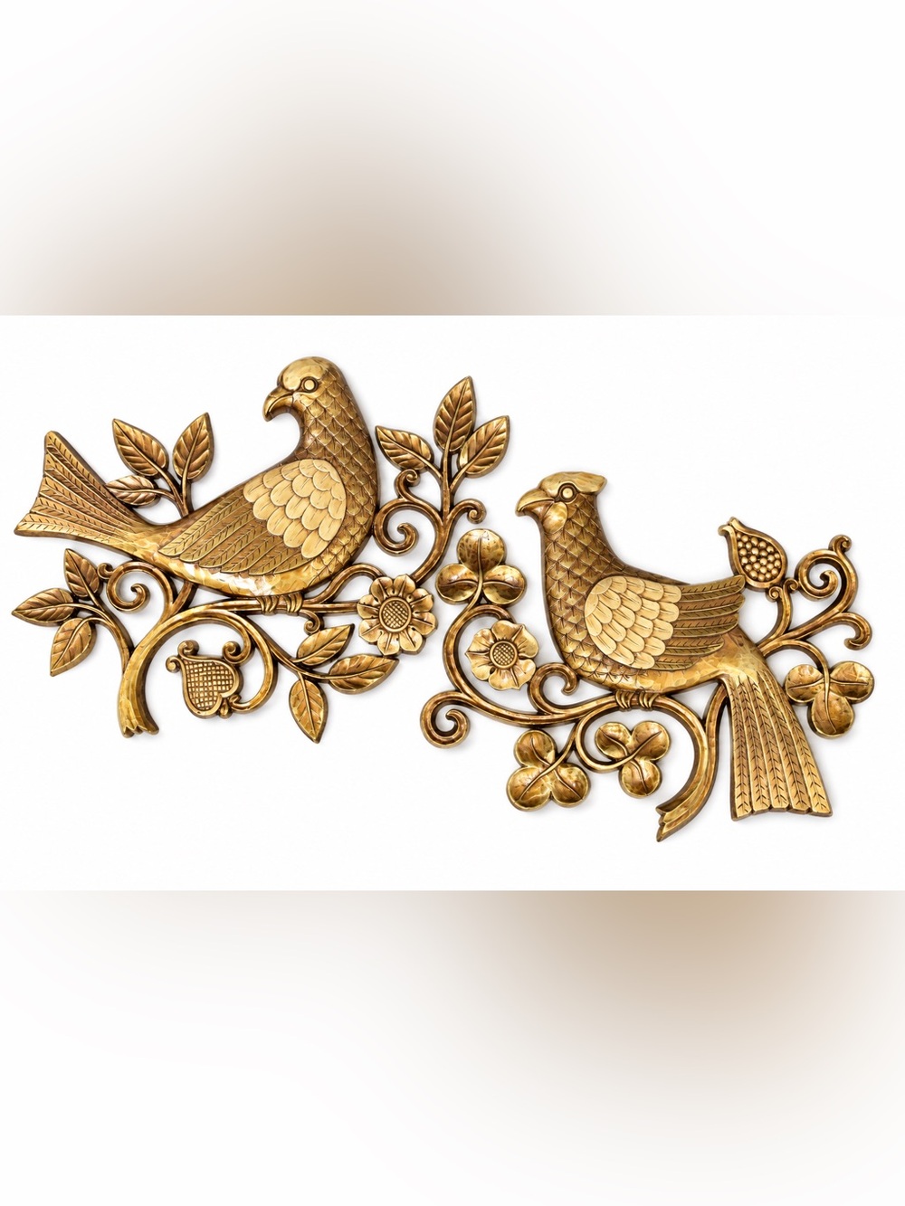 HTF vintage Syroco bird wall decor
